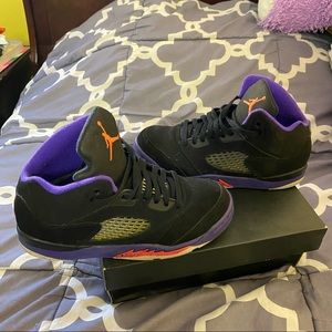 Jordan Retro 5 Fierce Purple Preschool